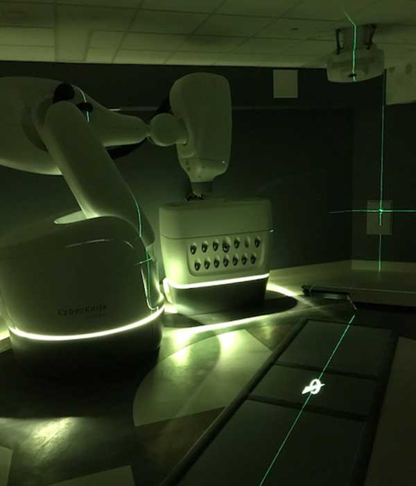 Photo of a Cyberknife Installation