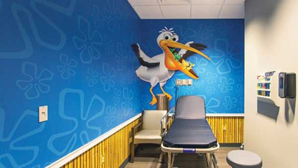 Pht of a children's recovery room