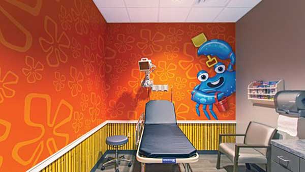 Pht of a children's recovery room